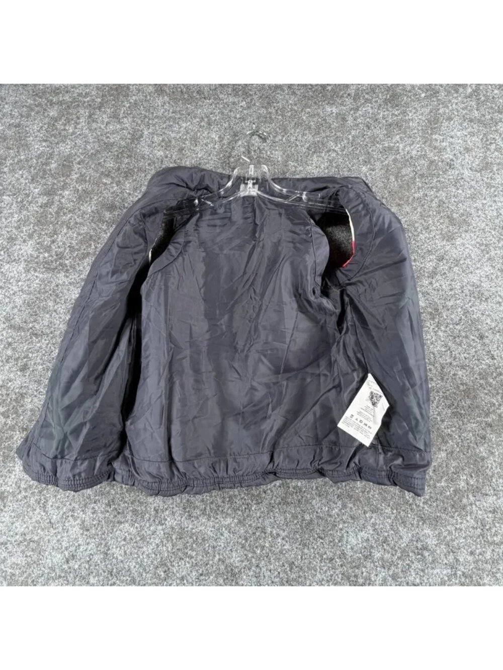 Puma Puffer‎ Vest Girls S Black Colorblock Full Zip Sleeveless Running Athletic